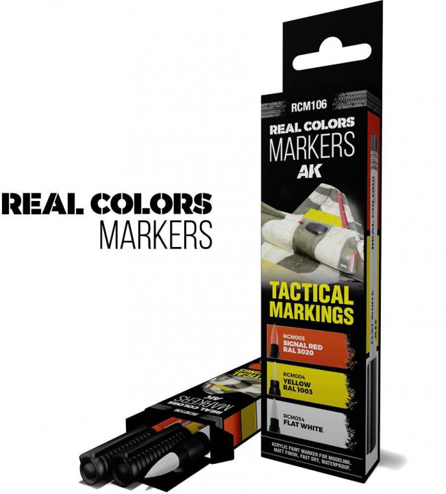 Boxart Tactical Markings  AK Real Colors