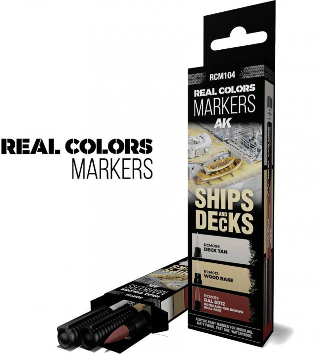 Boxart Ships and Decks  AK Real Colors