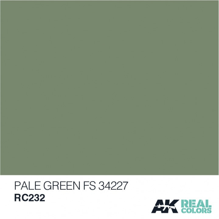 Boxart Pale Green FS 34227  AK Real Colors