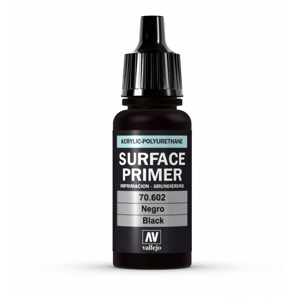 Boxart Black 70.602 Vallejo Surface Primer