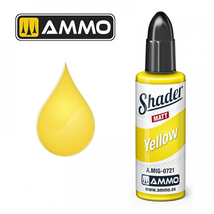 Boxart Yellow Shader A.MIG-0721 Ammo by Mig Jimenez