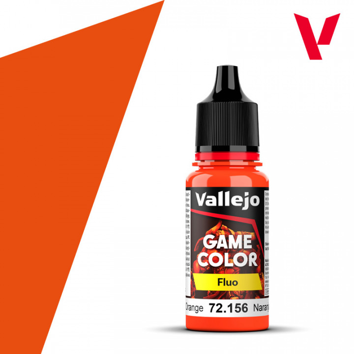 Boxart Fluorescent Orange  Vallejo Game Color