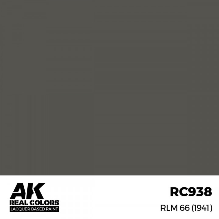 Boxart RLM66 (1941) Rc938 AK Real Colors