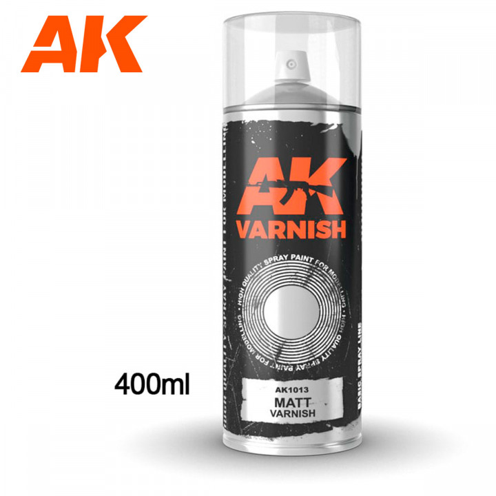 Boxart Varnish Spray Matt AK 1013 AK Interactive