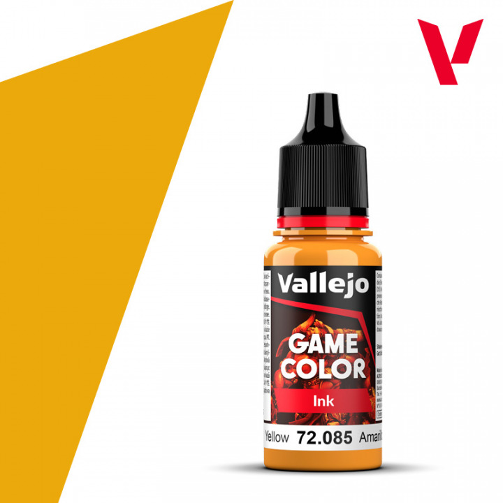 Boxart Yellow Ink  Vallejo Game Color