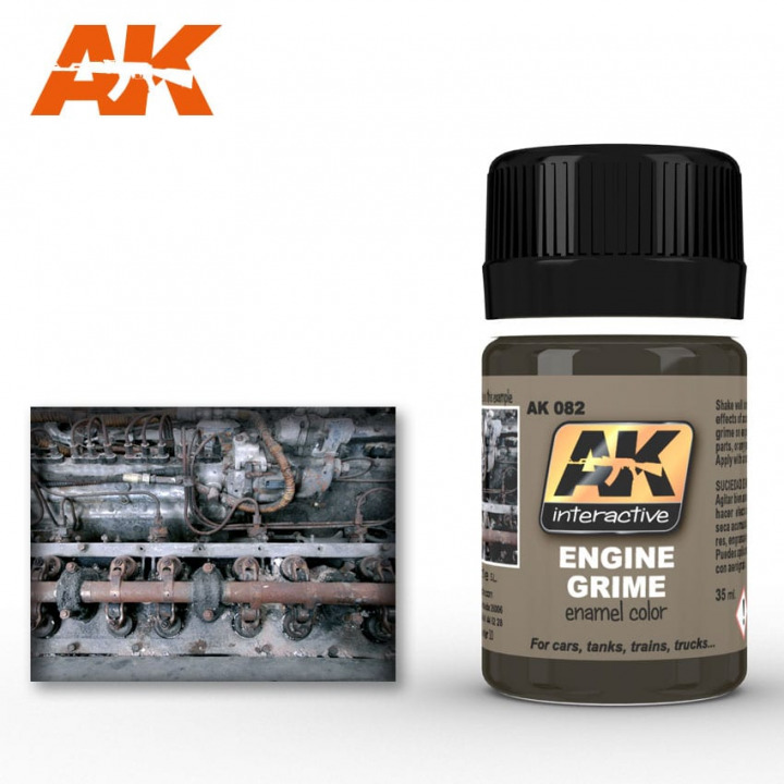 Boxart Engine Grime AK 082 AK Interactive