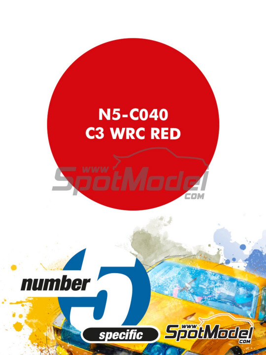 Boxart C3 WRC Red  Number Five