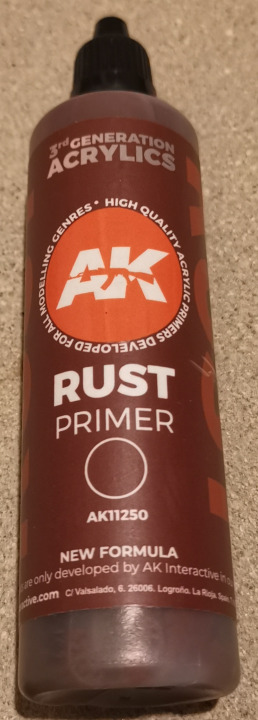 Boxart AK Rust Primer AK11250 AK 3ème Génération 