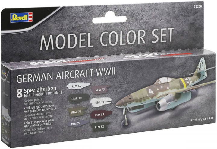 Boxart Model Color Set - German Aircraft WWII 36200 Revell Color