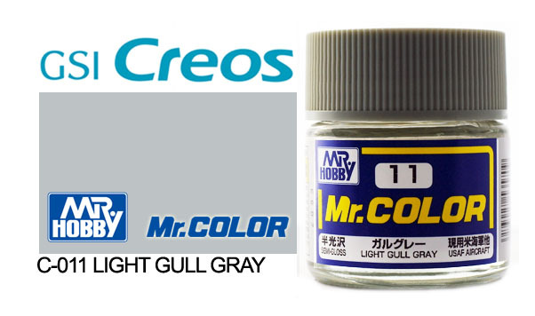 Boxart Light Gull Gray C11 Mr.COLOR