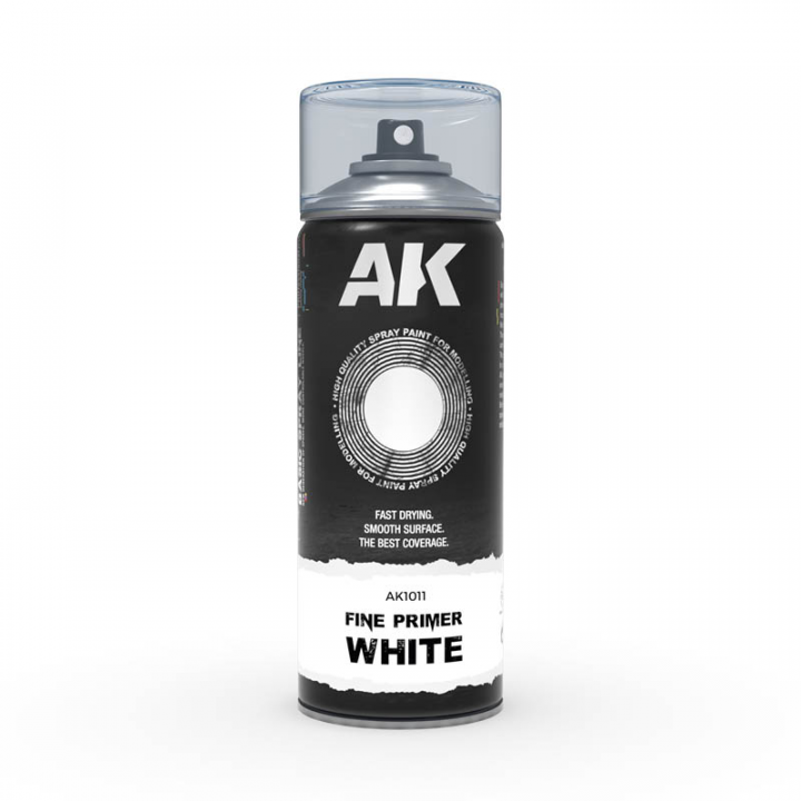 Boxart Fine Primer White AK1011 AK Interactive