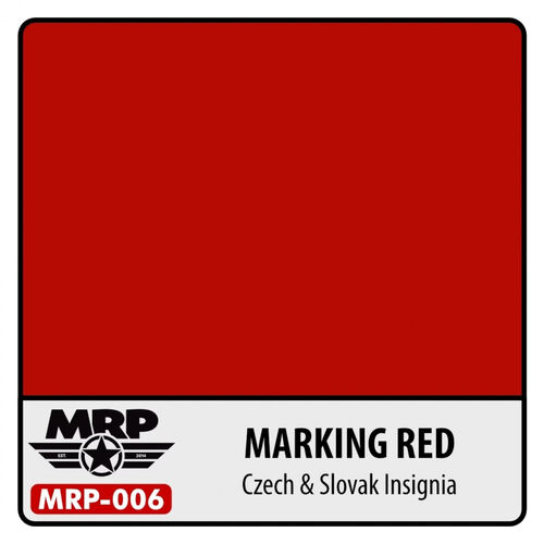Boxart MRP-006 Marking Red - Czech & Slovak Insignia MRP-006 MR.Paint