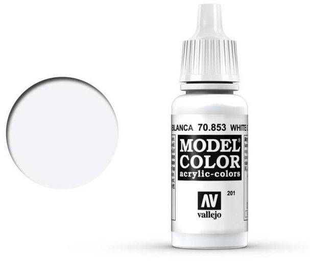 Boxart White Glaze 70.853, 853, Pos. 201 Vallejo Model Color